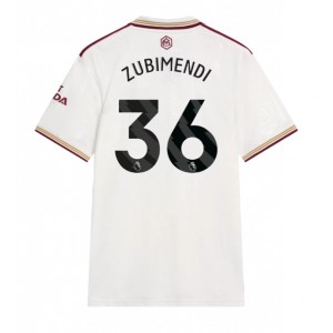 Fotbalové Dres Arsenal Martin Zubimendi #36 Třetí Oblečení 2025-26 Krátký Rukáv
